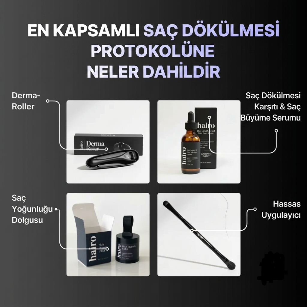 Full Set: Saçlarınıza Yeniden Hayat Verin – Kökten Uca Tam Bakım Paketi